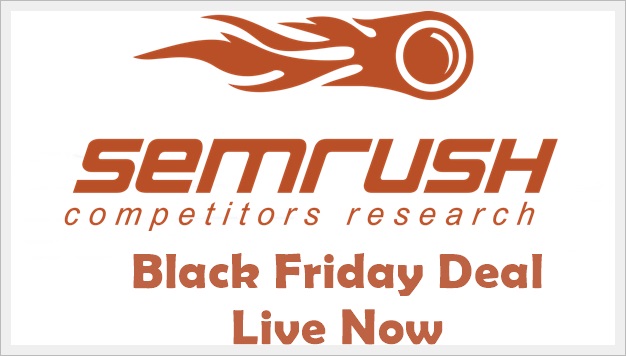 SEMrush Black Friday sale