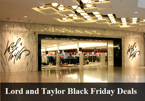 Lord and Taylor Black Friday 2022 Deals and Sales