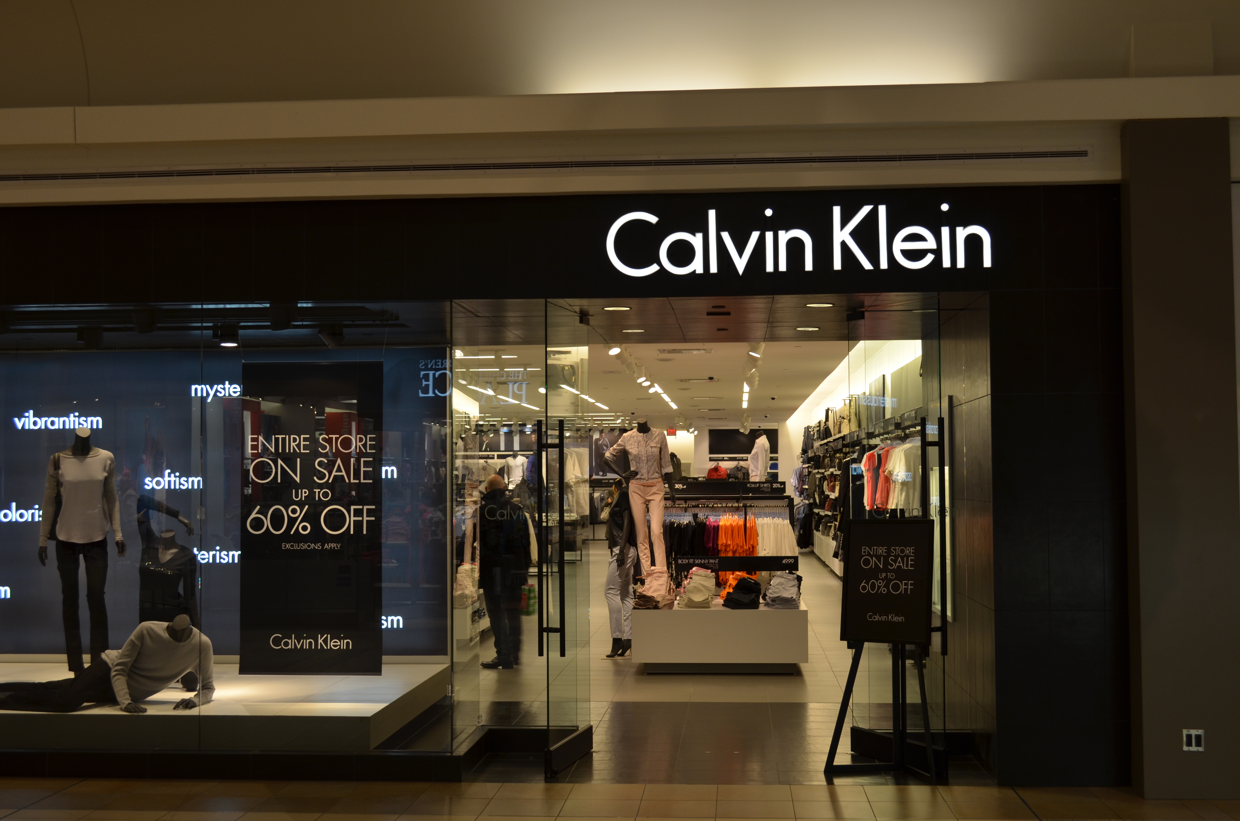 calvin klein in store